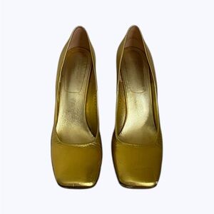 Dries Van Noten Gold Women's Pumps